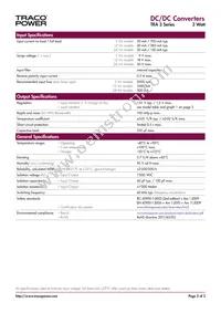 TRA 3-2419 Datasheet Page 2