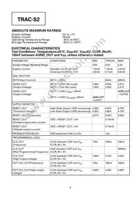 TRAC-S2Q16 Datasheet Page 2