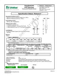 TRF250-055UT Datasheet Cover