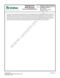 TRF250-120T-B-0.5 Datasheet Page 2