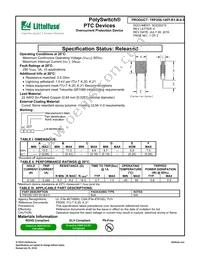 TRF250-120T-R1-B-0.5 Datasheet Cover