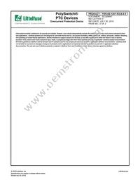 TRF250-120T-R2-B-0.5-2 Datasheet Page 2