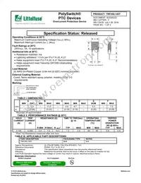 TRF250-145T-2 Datasheet Cover