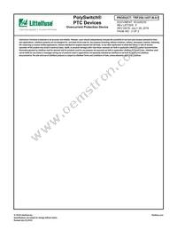 TRF250-145T-B-0.5 Datasheet Page 2