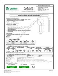 TRF250-183US Datasheet Cover