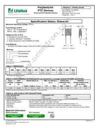 TRF600-150-RB-2 Datasheet Cover