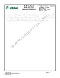 TRF600-150-RB-B-0.5 Datasheet Page 2