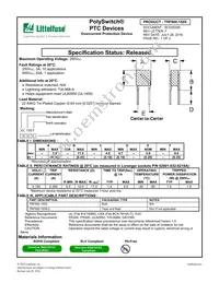 TRF600-150S-2 Datasheet Cover