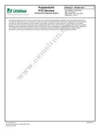 TRF600-160-1 Datasheet Page 2