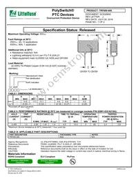 TRF600-400 Datasheet Cover