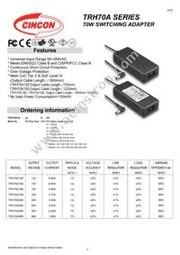 TRH70A150-11E02 VI Datasheet Cover