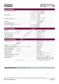 TRV 1-2419 Datasheet Page 2