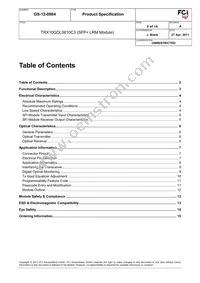 TRX10GDL0610C3 Datasheet Page 2