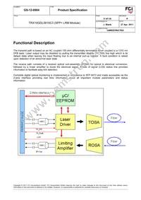 TRX10GDL0610C3 Datasheet Page 3