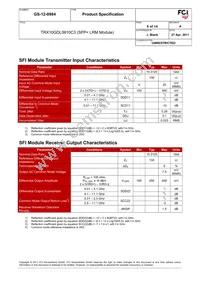 TRX10GDL0610C3 Datasheet Page 5