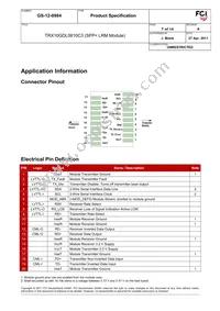 TRX10GDL0610C3 Datasheet Page 7