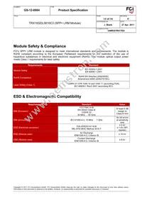 TRX10GDL0610C3 Datasheet Page 13