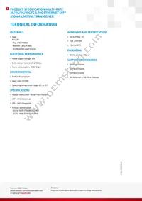 TRX10GVP2040 Datasheet Page 2
