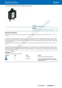 TS-701-HM-35 Datasheet Cover