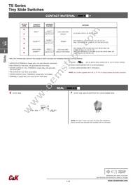 TS01CGE Datasheet Page 3