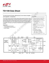 TS1108-20ITQ1633T Datasheet Cover