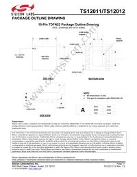 TS12012ITD1022T Datasheet Page 17