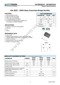 TS15P07G-K D2G Datasheet Cover
