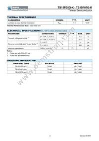 TS15P07G-K D2G Datasheet Page 2