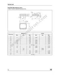 TS272AIDT Datasheet Page 8