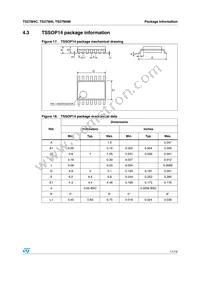 TS27M4CPT Datasheet Page 11