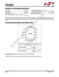 TS3002ITD822T Datasheet Page 2