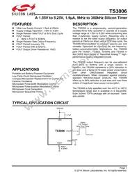 TS3006ITD833T Datasheet Cover