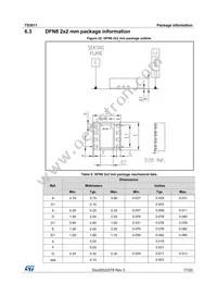 TS3011IYLT Datasheet Page 17