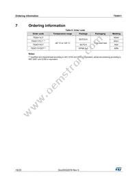 TS3011IYLT Datasheet Page 18