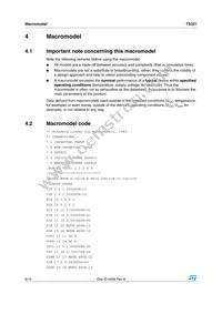 TS321IDT Datasheet Page 8