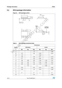 TS321IDT Datasheet Page 12