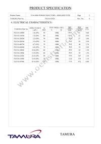 TS3316-470M Datasheet Page 2