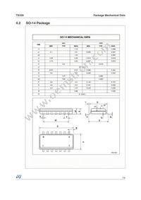 TS339IYDT Datasheet Page 7