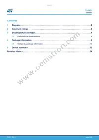 TS3431AILT Datasheet Page 15