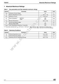 TS3431CIZ-AP Datasheet Page 2