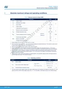 TS391AILT Datasheet Page 4