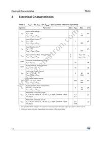 TS393MDT Datasheet Page 4