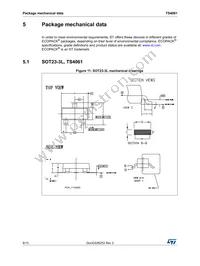 TS4061BILT-1.25 Datasheet Page 8