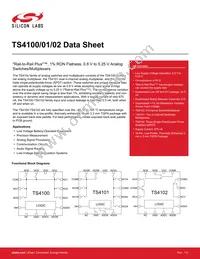 TS4102ITQ1633T Datasheet Cover