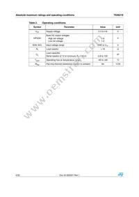 TS4621EIJT Datasheet Page 4