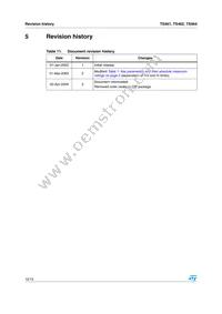 TS462CD Datasheet Page 12