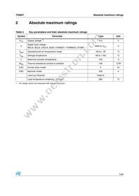 TS4657IQT Datasheet Page 5