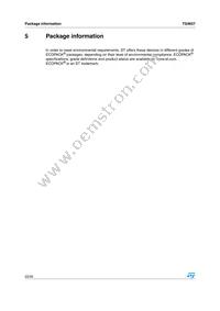 TS4657IQT Datasheet Page 22