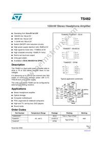 TS482ID Datasheet Cover