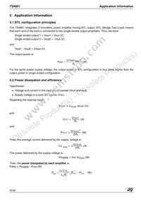 TS4851EIJT Datasheet Page 20